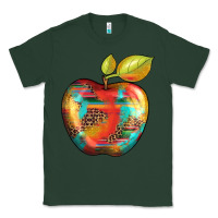 Sports Green leopard turquoise glitter serape Classic Tee - Artiststas
