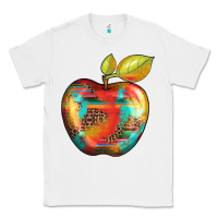 White leopard turquoise glitter serape Classic Tee - Artiststas