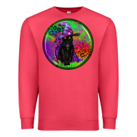 Cardinal halloween round earrings Premium Sweatshirt - BundleAndBundleShop