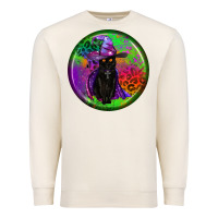 Sandshell halloween round earrings Premium Sweatshirt - BundleAndBundleShop