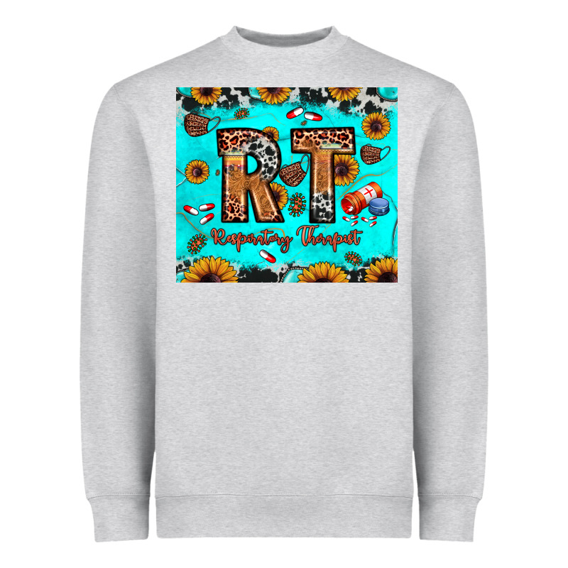 Rt Respiratory Therapist Heavyweight Sweatshirt by JahusDesignShop | Teevron