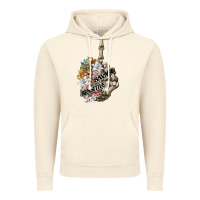 Vintage Artic sensitive savage skeleton middle finger Vintage Hoodie - FaDigitalArtStudio