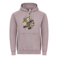 Vintage Zinc sensitive savage skeleton middle finger Vintage Hoodie - FaDigitalArtStudio