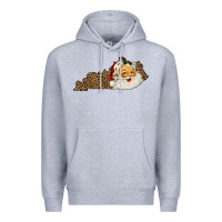Heather Grey Kentucky Santa Premium Hoodie - Bettercallsaul