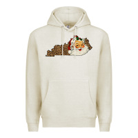 Oatmeal Heather Kentucky Santa Premium Hoodie - Bettercallsaul