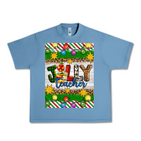 Pebble Blue Christmas jolly teacher Urban Heavy Tee - Artiststas