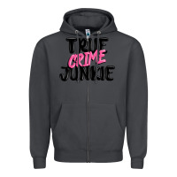 Smoke true crime junkie Zipper Hoodie - MaliasSmallBusiness