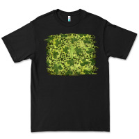 Black st patrick's day shamrock leopard background Premium Tee - RanaPortraitStore