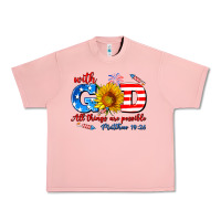 Salmon with god all things are possible usa Urban Heavy Tee - AdoDesignShop