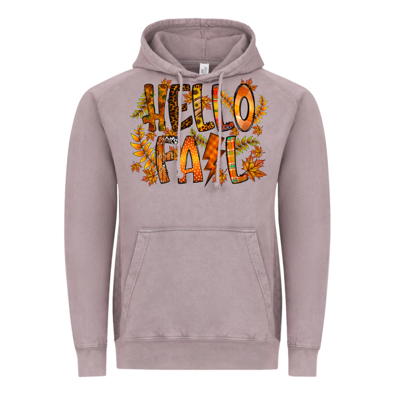 Hello Fall Vintage Hoodie by RacoonDesign | Teevron