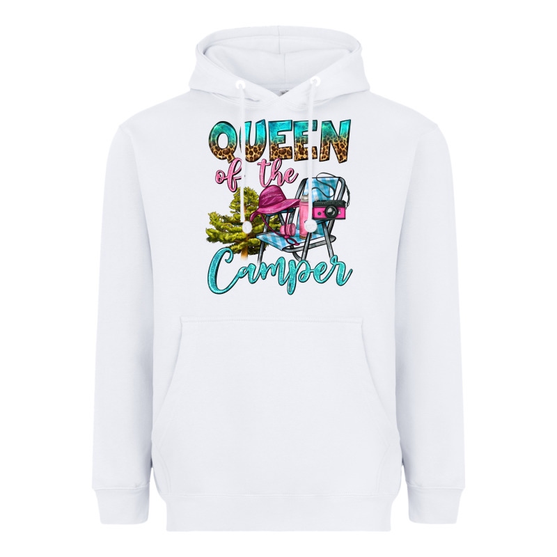 Queen Of The Camper Heavyweight Hoodie by BundleAndBundleShop | Teevron