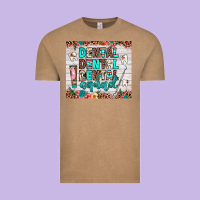 Dental Squad Vintage Tee Designed By Jahusdesignshop