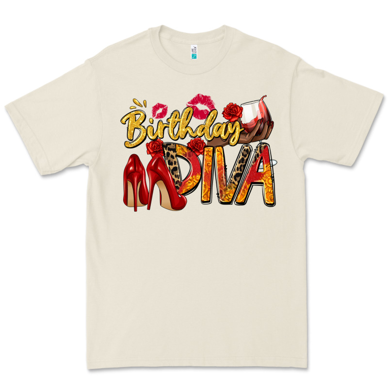 Birthday Diva Premium Tee by Zillion Design Studio | Teevron