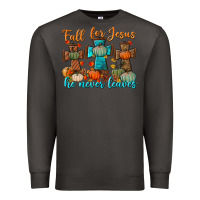 Smoke fall for jesus he never leaves Premium Sweatshirt - BundleAndBundleShop