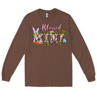 Chestnut blessed mini easter Long Sleeve Tee - BarkalooDesign