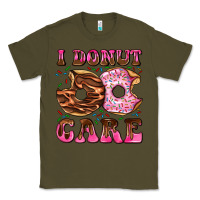 Army Green i donut care Classic Tee - AdoDesignShop