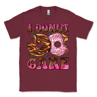 Burgundy i donut care Classic Tee - AdoDesignShop