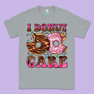 I Donut Care Classic Tee Designed By Adodesignshop