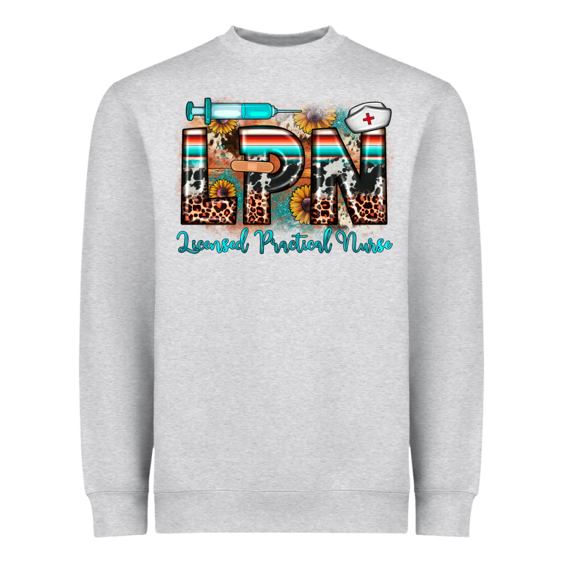 Lpn Licensed Practical Nurse Heavyweight Sweatshirt by JahusDesignShop | Teevron