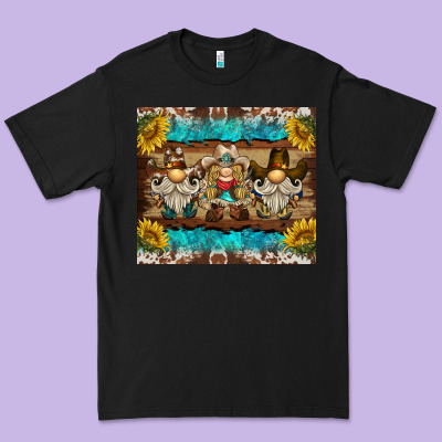 Western Gnome Tumbler Premium Tee Designed By Barkaloodesign