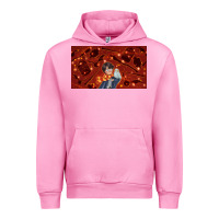 Fuchsia Pink wizard boy and owl Urban Hoodie - TumblerDesignByShophia