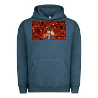 Pigment Midnight Navy wizard boy and owl Urban Hoodie - TumblerDesignByShophia