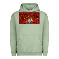 Pigment Oil Green wizard boy and owl Urban Hoodie - TumblerDesignByShophia