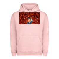 Pigment Salmon wizard boy and owl Urban Hoodie - TumblerDesignByShophia