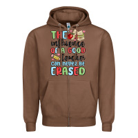 Chestnut the influence of a good teacher can never be  eras Zipper Hoodie - MaliasSmallBusiness