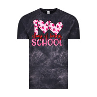Cloud Black 100 days of loving school Vintage Tee - Artiststas