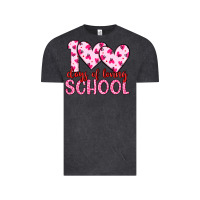 Vintage Black 100 days of loving school Vintage Tee - Artiststas