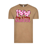Vintage Coffee 100 days of loving school Vintage Tee - Artiststas
