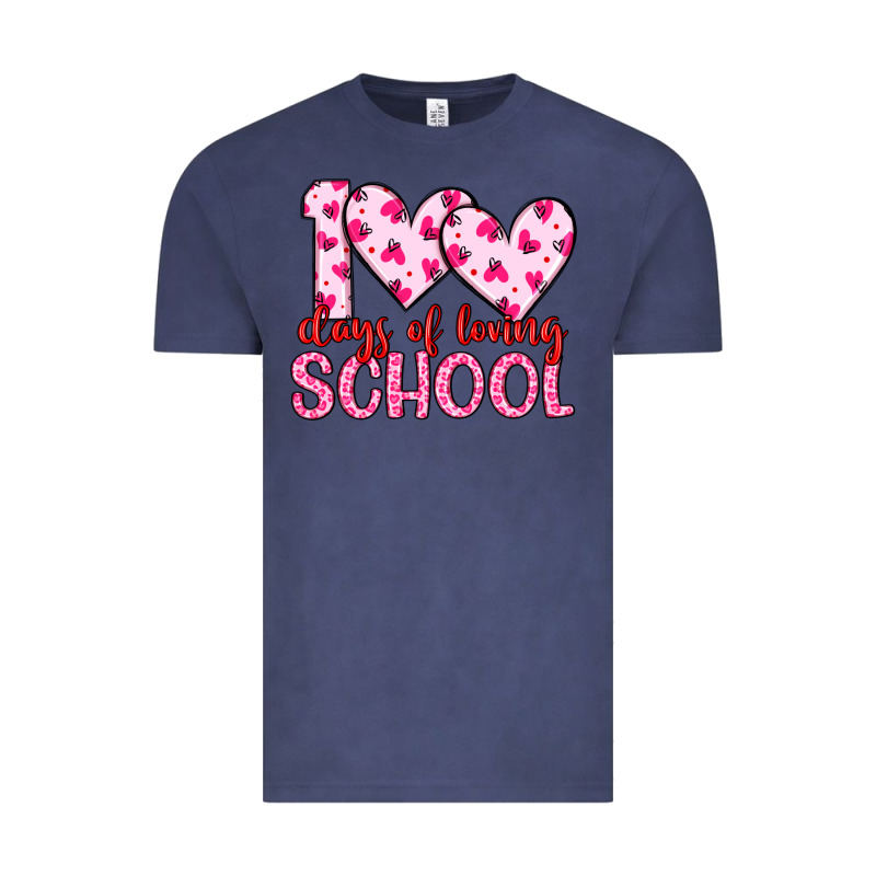 100 Days Of Loving School Vintage Tee by Artiststas | Teevron
