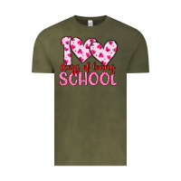 Vintage Olive 100 days of loving school Vintage Tee - Artiststas