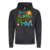 Vintage Black adios school i ll be at the pool Vintage Hoodie - HRA Design Shop