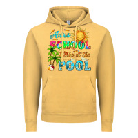 Vintage Mustard adios school i ll be at the pool Vintage Hoodie - HRA Design Shop