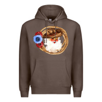 Coffee Cowboy Santa Premium Hoodie - Bettercallsaul