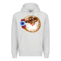 Dove Grey Cowboy Santa Premium Hoodie - Bettercallsaul