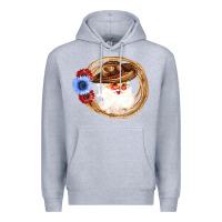 Heather Grey Cowboy Santa Premium Hoodie - Bettercallsaul