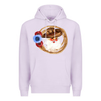 Lilac Cowboy Santa Premium Hoodie - Bettercallsaul