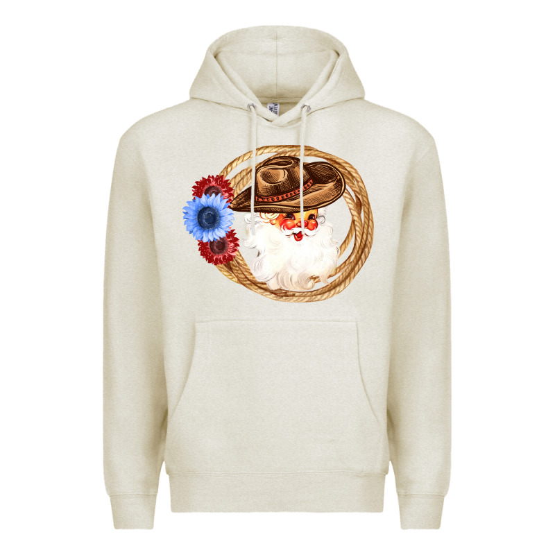 Cowboy Santa Premium Hoodie by Bettercallsaul | Teevron