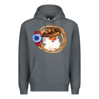 Rock Cowboy Santa Premium Hoodie - Bettercallsaul