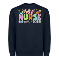 Navy easter nurse Heavyweight Sweatshirt - Artiststas