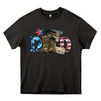 Asphalt dad military boots and hat Heavy Core Tee - Artiststas