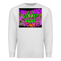 Oatmeal Heather spooky mama tumbler Premium Sweatshirt - BundleAndBundleShop