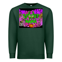 Sports Green spooky mama tumbler Premium Sweatshirt - BundleAndBundleShop