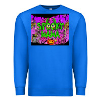True Royal spooky mama tumbler Premium Sweatshirt - BundleAndBundleShop