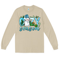 Mushroom cozy season winter christmas Long Sleeve Tee - NancyCooperArtShop