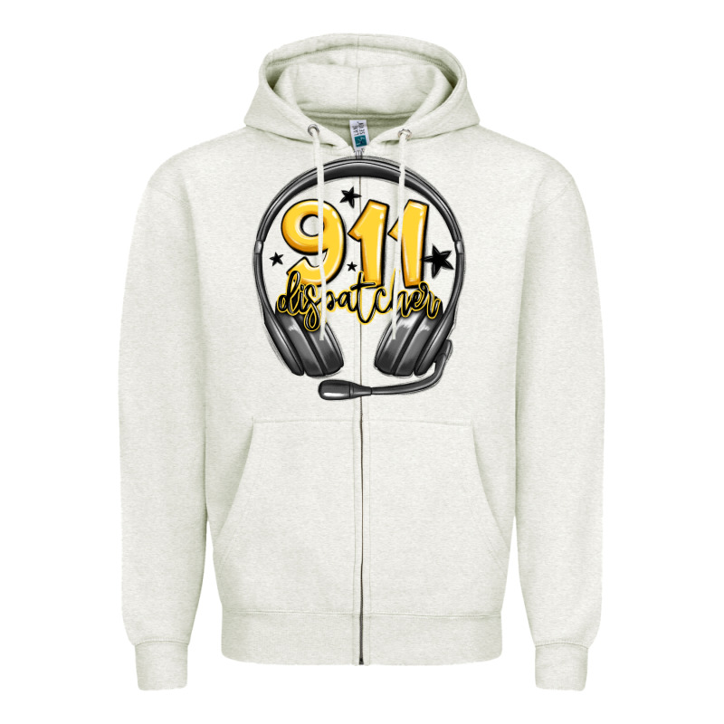 911 Dispatcher Zipper Hoodie by MaliasSmallBusiness | Teevron