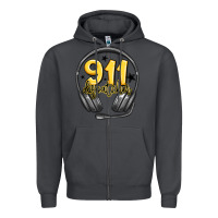 Smoke 911 dispatcher Zipper Hoodie - MaliasSmallBusiness